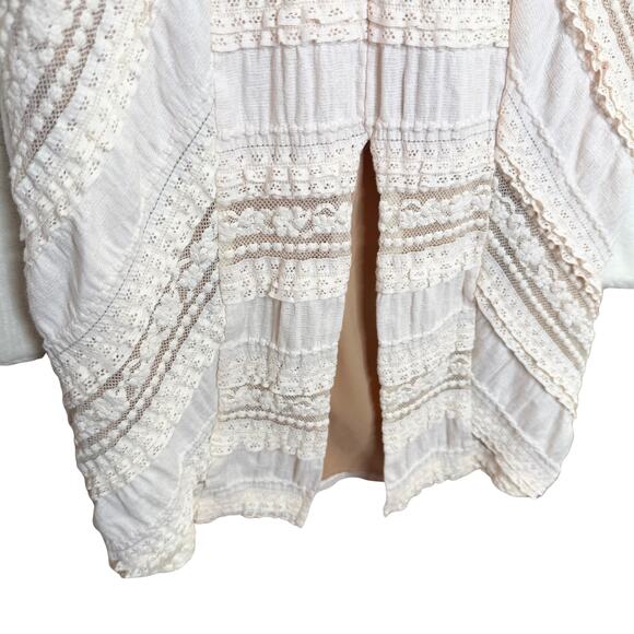 Cinq a Sept Kora Lace Choker Midi Dress Size 00 Sheath Cocktail Wedding Formal - Picture 12 of 13